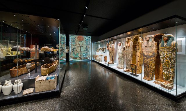 Einblick in die Ausstellung Ägypten 3000 Jahre Hochkultur am Nil